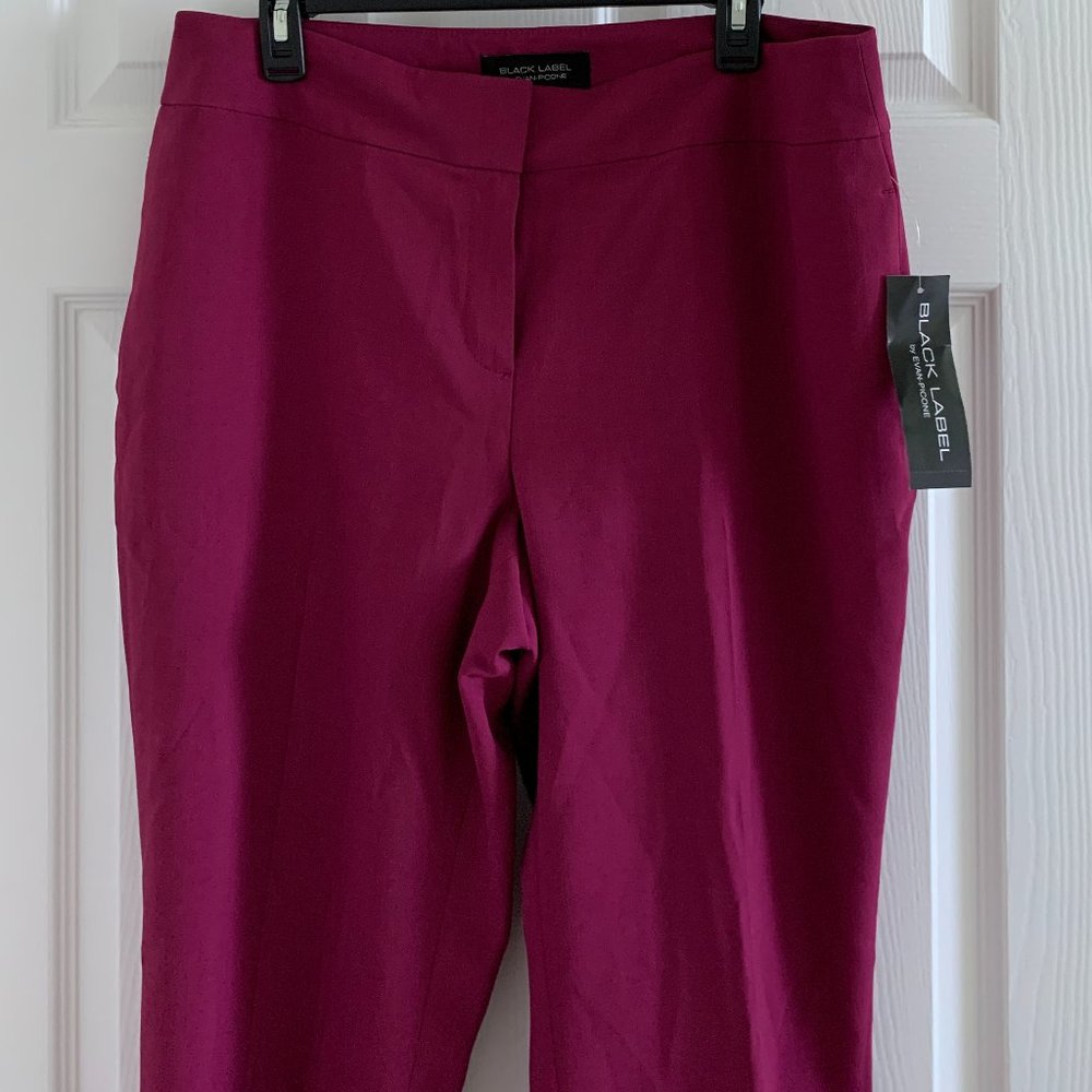 NWT Black Label by Evan-Picone Women´s Dress Pants, Size 14 - Picture 3 of 12
